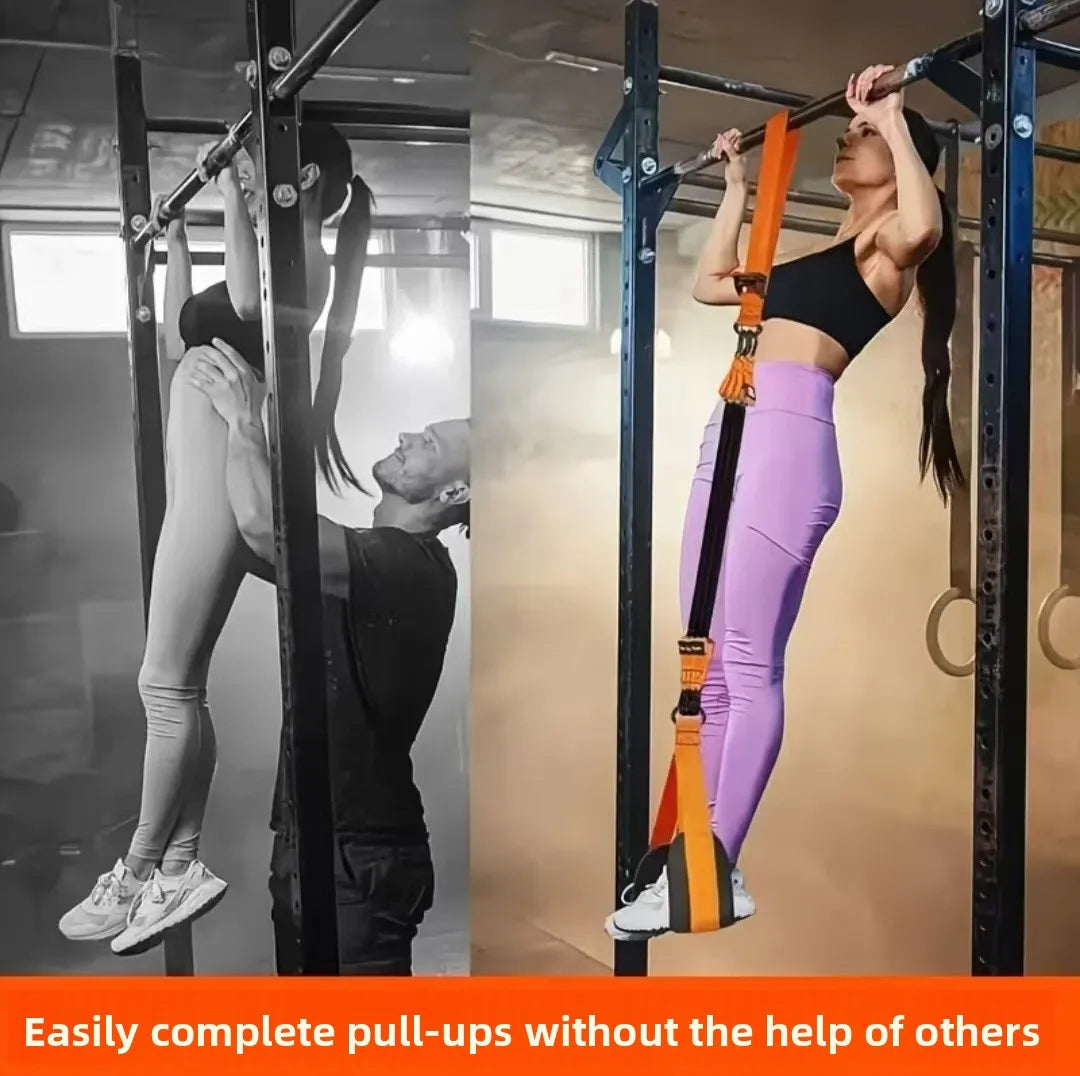 Workout Tension Tubes Yoga Ropes Rubber Expander Exercise Elastic Pull Resistance Bands Pilates Bar Full Set Home Use Kit
