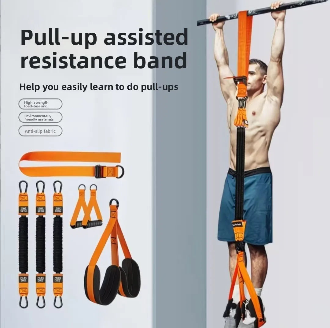 Workout Tension Tubes Yoga Ropes Rubber Expander Exercise Elastic Pull Resistance Bands Pilates Bar Full Set Home Use Kit