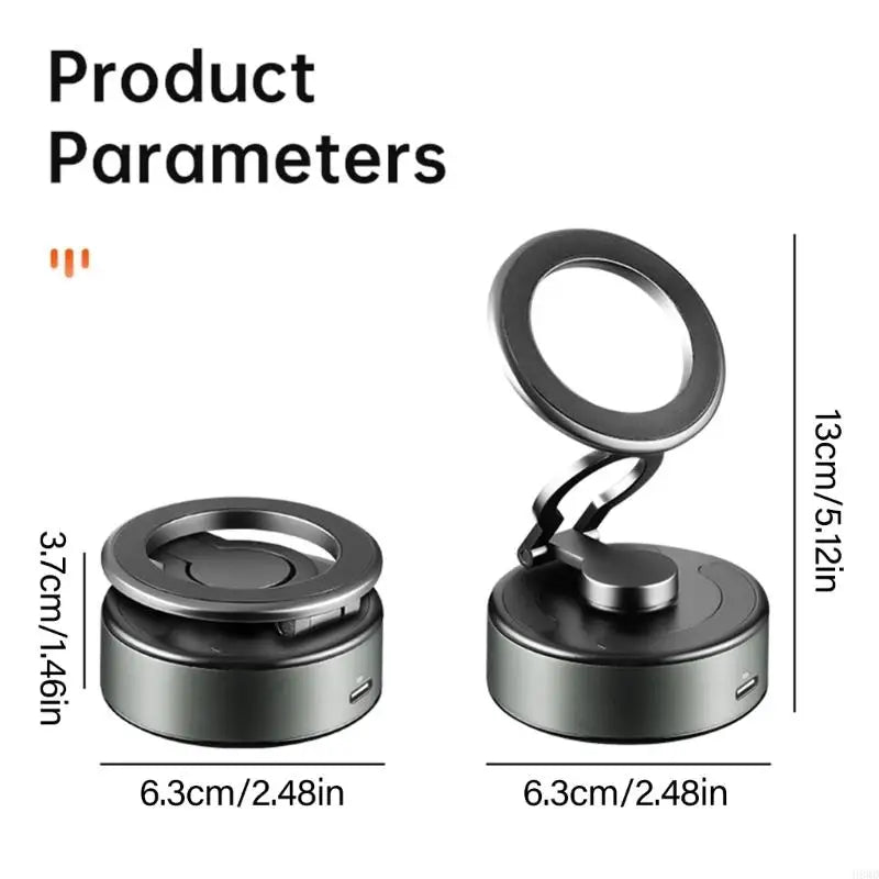 Car Smartphone Support Bracket with Vacuum Suctions for Navigation Handfree Call H8WD