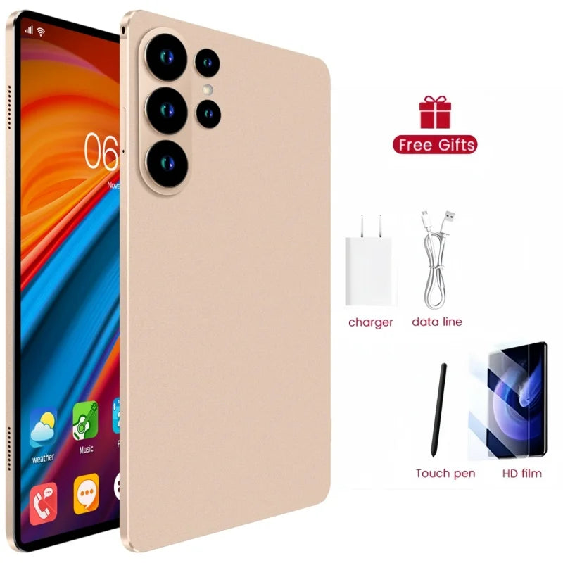 Original Tablet S27 Ultra 12 Inch 22GB RAM 2TB ROM tablet Android 15 Core Pad Tablet PC Phone Dual Wifi tablet android 태블릿