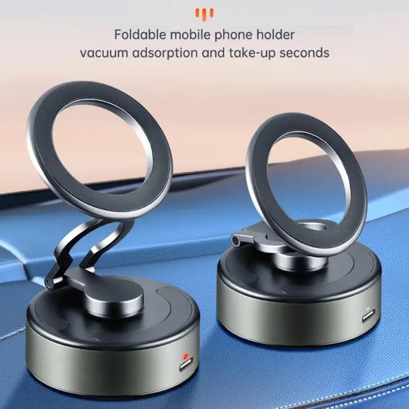 Car Smartphone Support Bracket with Vacuum Suctions for Navigation Handfree Call H8WD