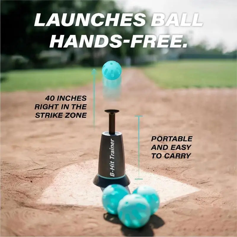 Baseball Batting Hitting Trainer Heavy Stable Base Solo Training Aid for Beginner Players Skill Practice Home Backyard Use