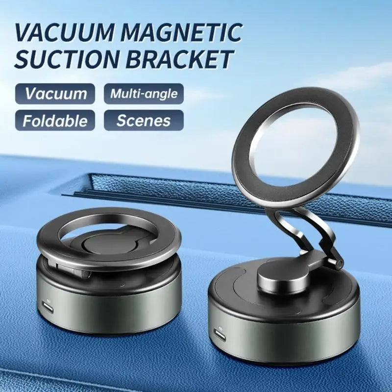 Car Smartphone Support Bracket with Vacuum Suctions for Navigation Handfree Call H8WD