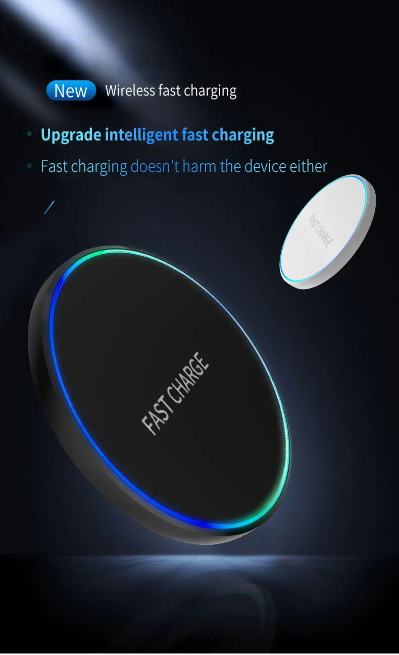 Wireless Charger For PHONE \PAD\WATCH \EarphonesInduction Fast Charging Pad Dock Station