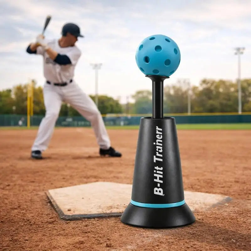 Baseball Batting Hitting Trainer Heavy Stable Base Solo Training Aid for Beginner Players Skill Practice Home Backyard Use