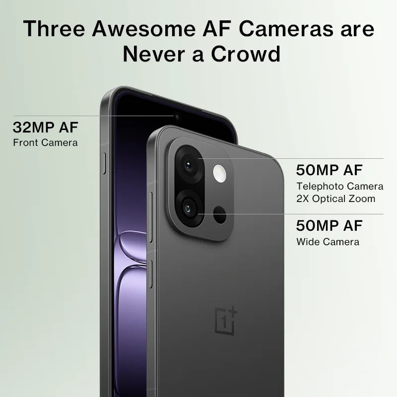 All-New OnePlus 13S Global Version Smartphone Snapdragon 8 Elite 6.32” 120Hz ProXDR Display 5850mAh 80W SUPERVOC Fast Charging